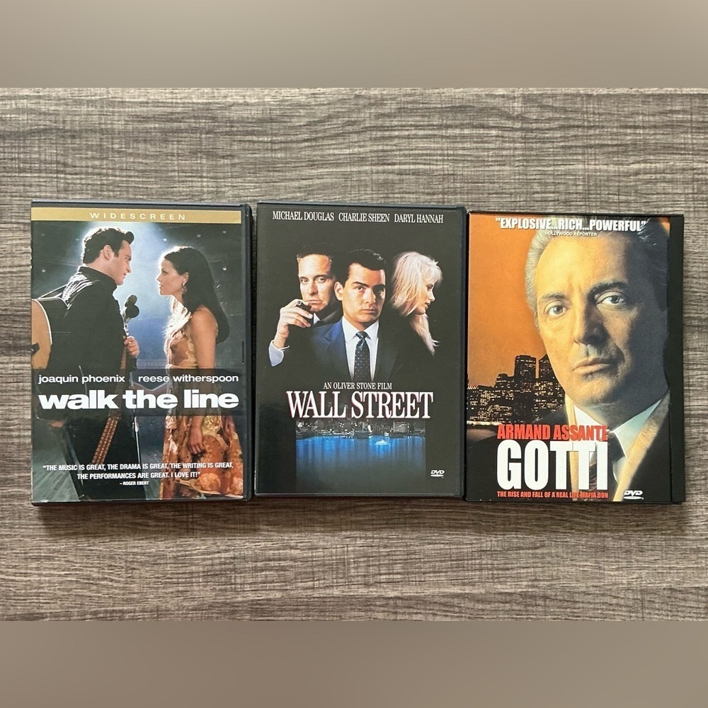 Bundle of 3 DVDs